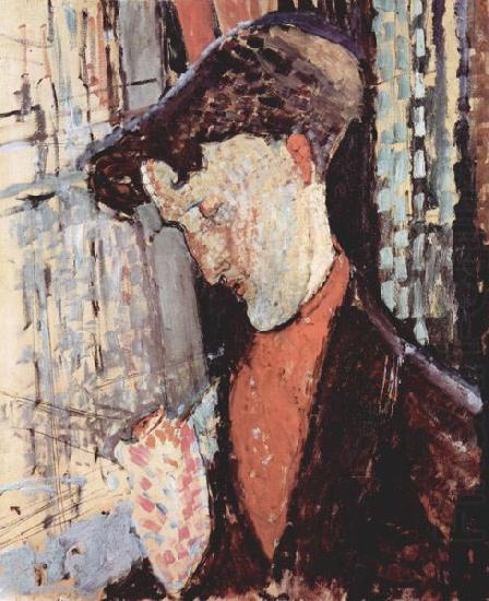 Amedeo Modigliani Portrait of Frank Burty Haviland oil painting picture